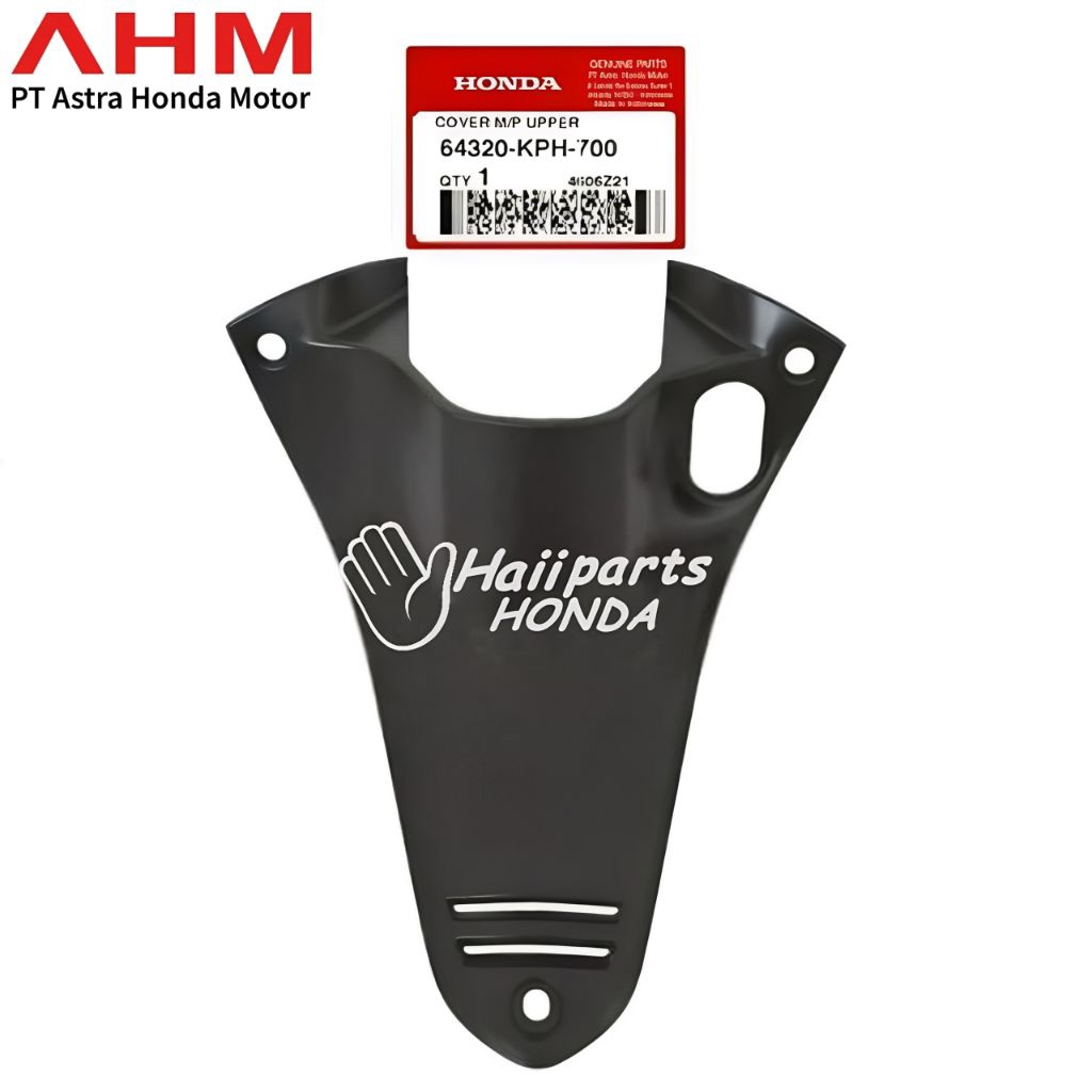 Cover leksil cover body tengah Supra x 125 original AHM 64320KPH700