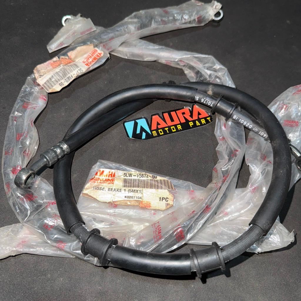 Selang rem depan nouvo lele original nos 5LW-F5872-00