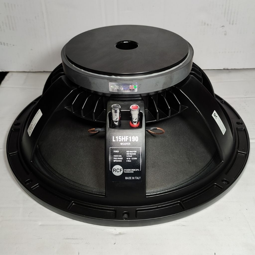 Komponen Speaker / 15 Inch / RCF L15HF190 / VC 3 IN / L15 HF 190 L15 HF190 / 97 dB - RMS 300 Watt