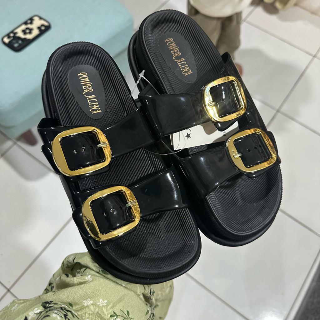 SANDAL GESPER BAN 2 Sandal karet wanita kekinian