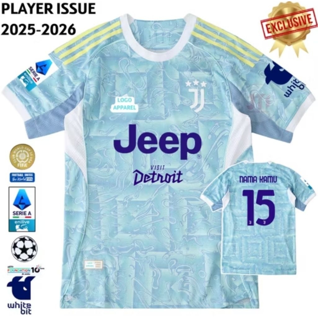 Jersey Juventus Away teebaru 2025 2026 GO thailand