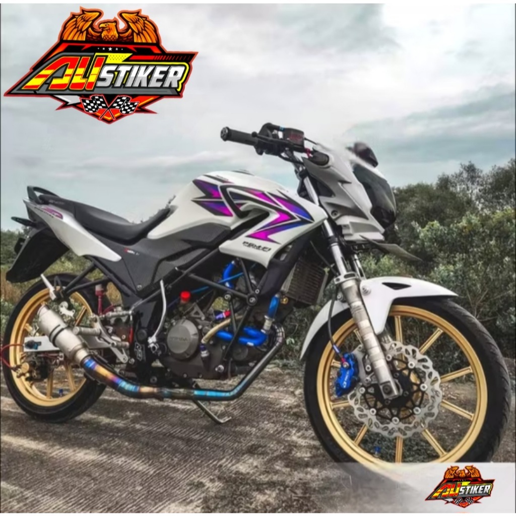 Striping Variasi CB150R Old 2013 Sticker Custom Cb150R Murah Kode CB01
