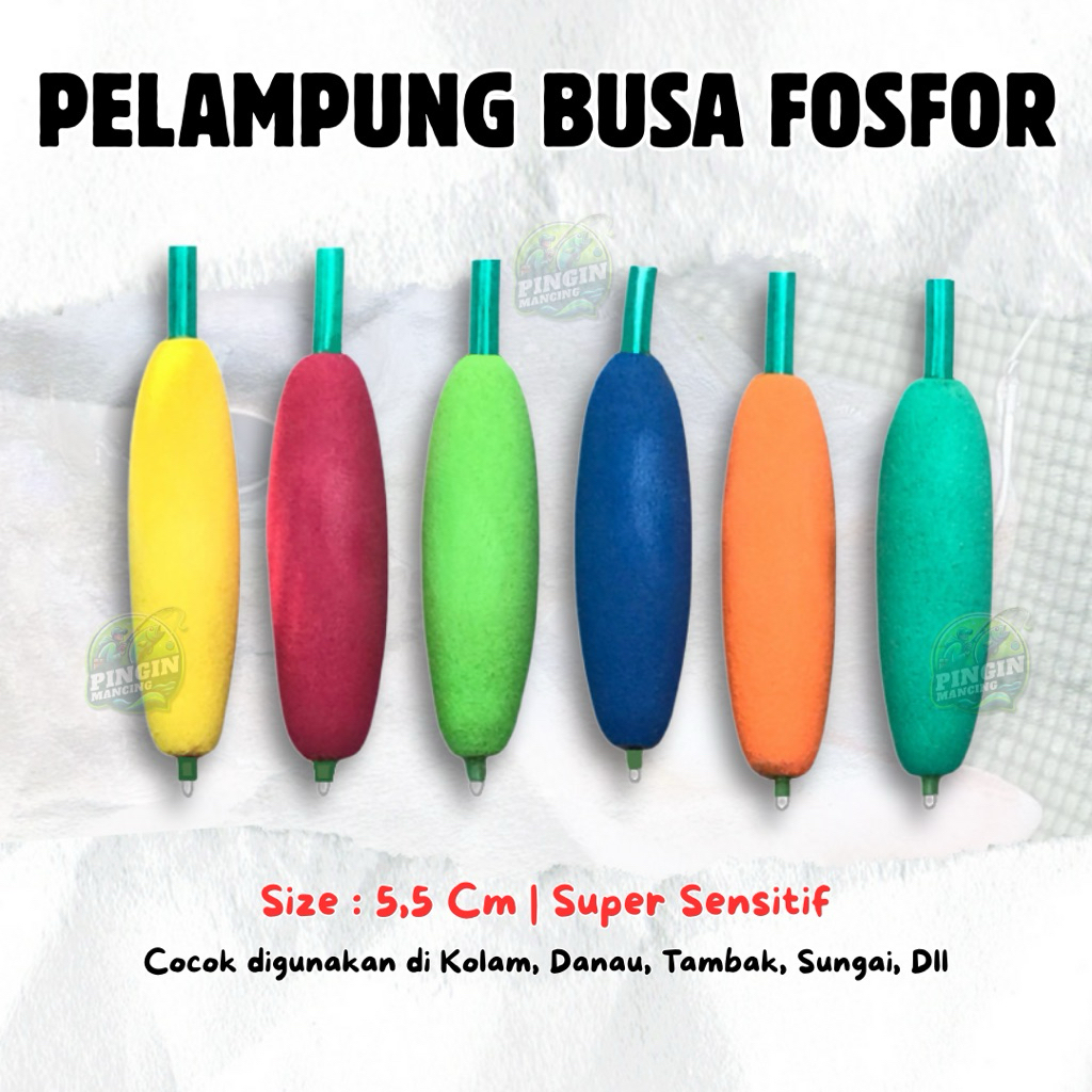 Pelampung Pancing Busa Panjang Kecil Starlite Super Sensitif Warna Menyala