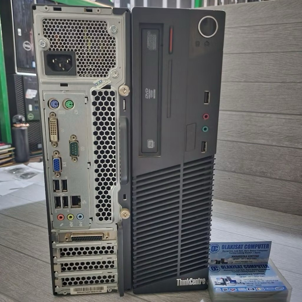 PC BUILD UP LENOVO THINKCENTRE CORE I5 SUDAH PAKE SSD SIAP PAKAI