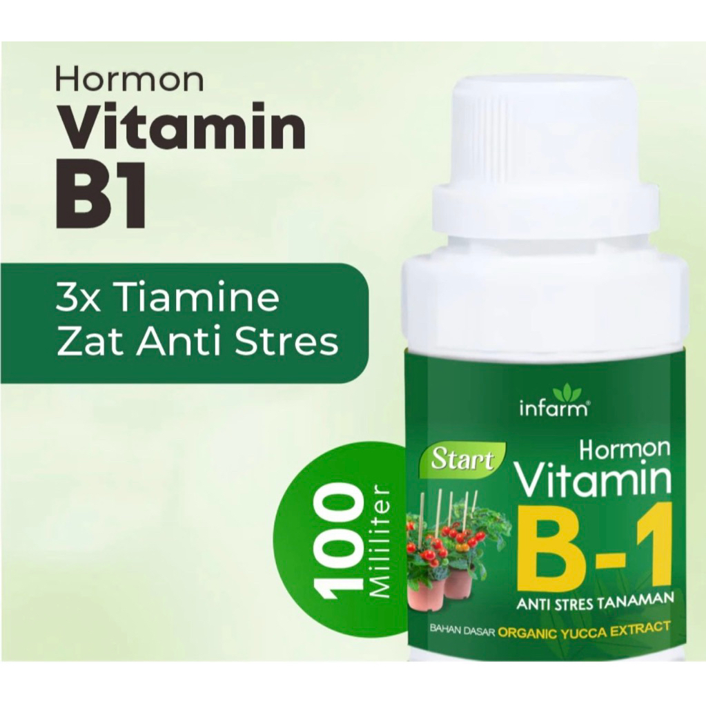 INFARM Hormon Vitamin B-1 Anti stres Tanaman Hidroponik