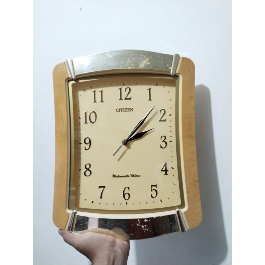 jam dinding vintage Melody citizen made in Japan