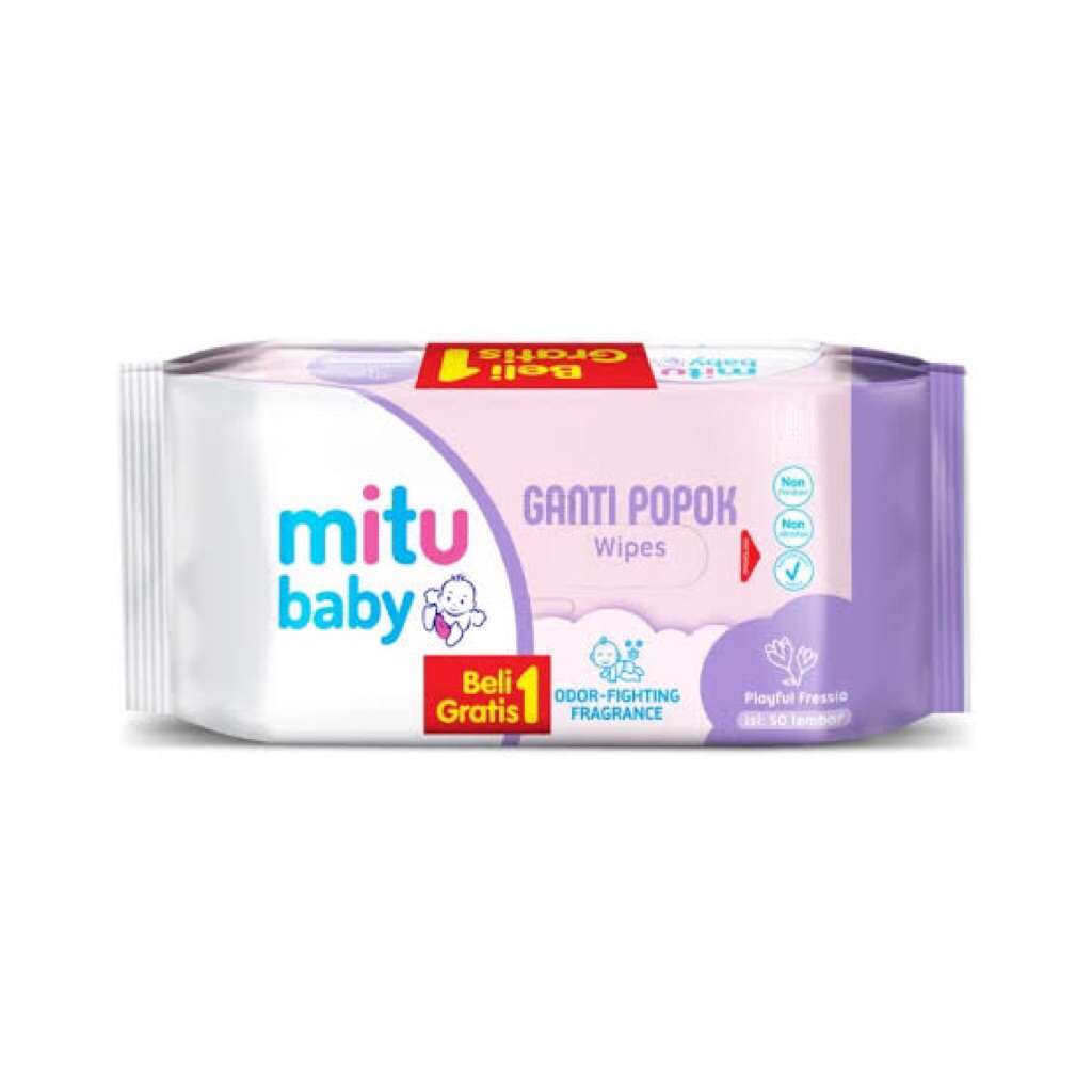 Tissue Basah Mitu Baby (Buy1Get1)