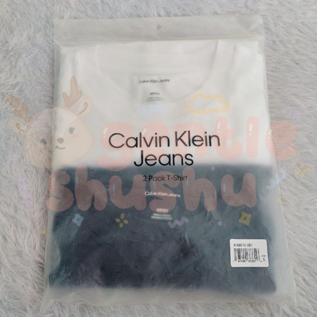 T-SHIRT KAOS BAJU CALVIN KLEIN MINGYU SEVENTEEN JUNGKOOK BTS