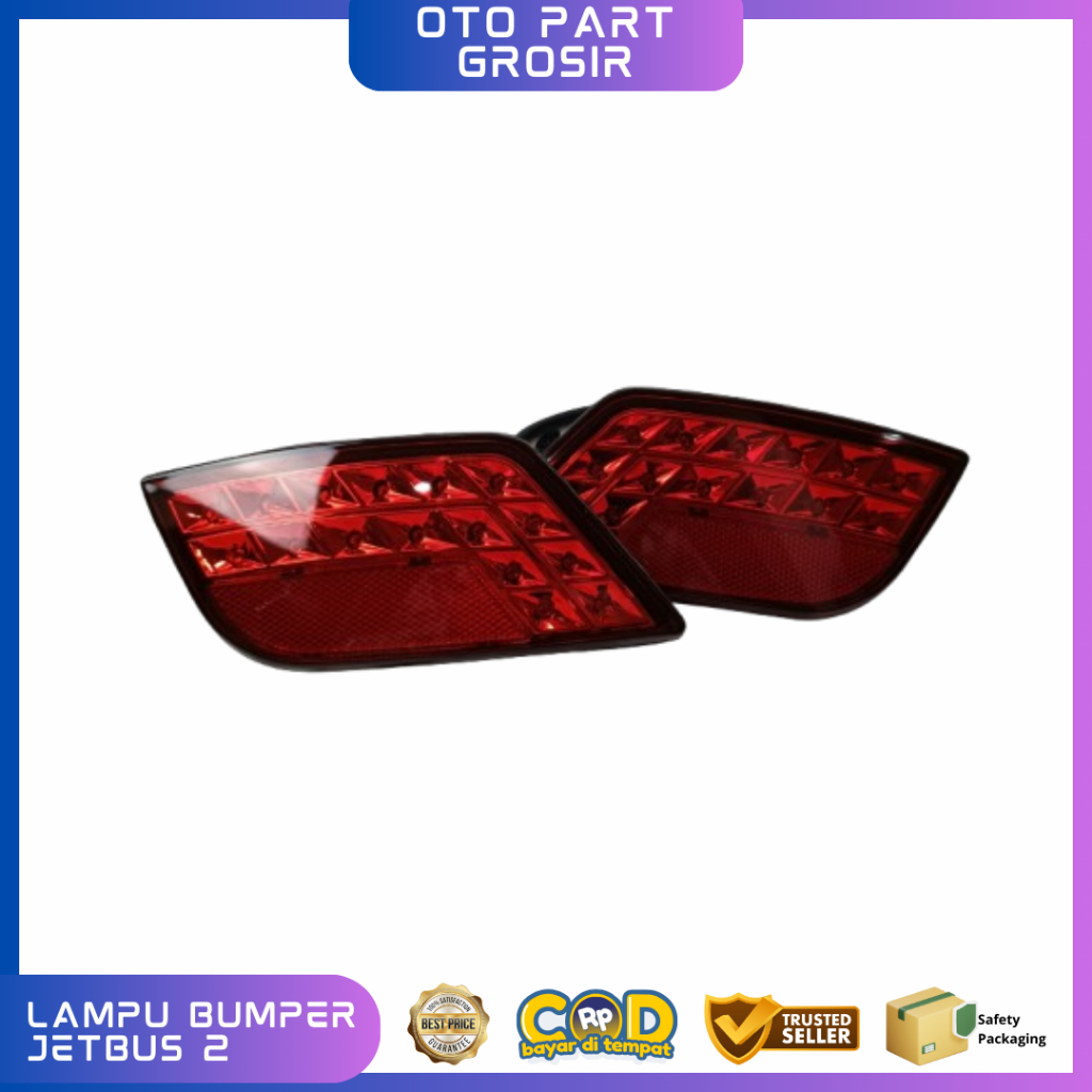 LAMPU BUMPER JETBUS 2 BELAKANG/Lampu Bumper Belakang Jetbus 3/Lampu Bemper Belakang Jetbus