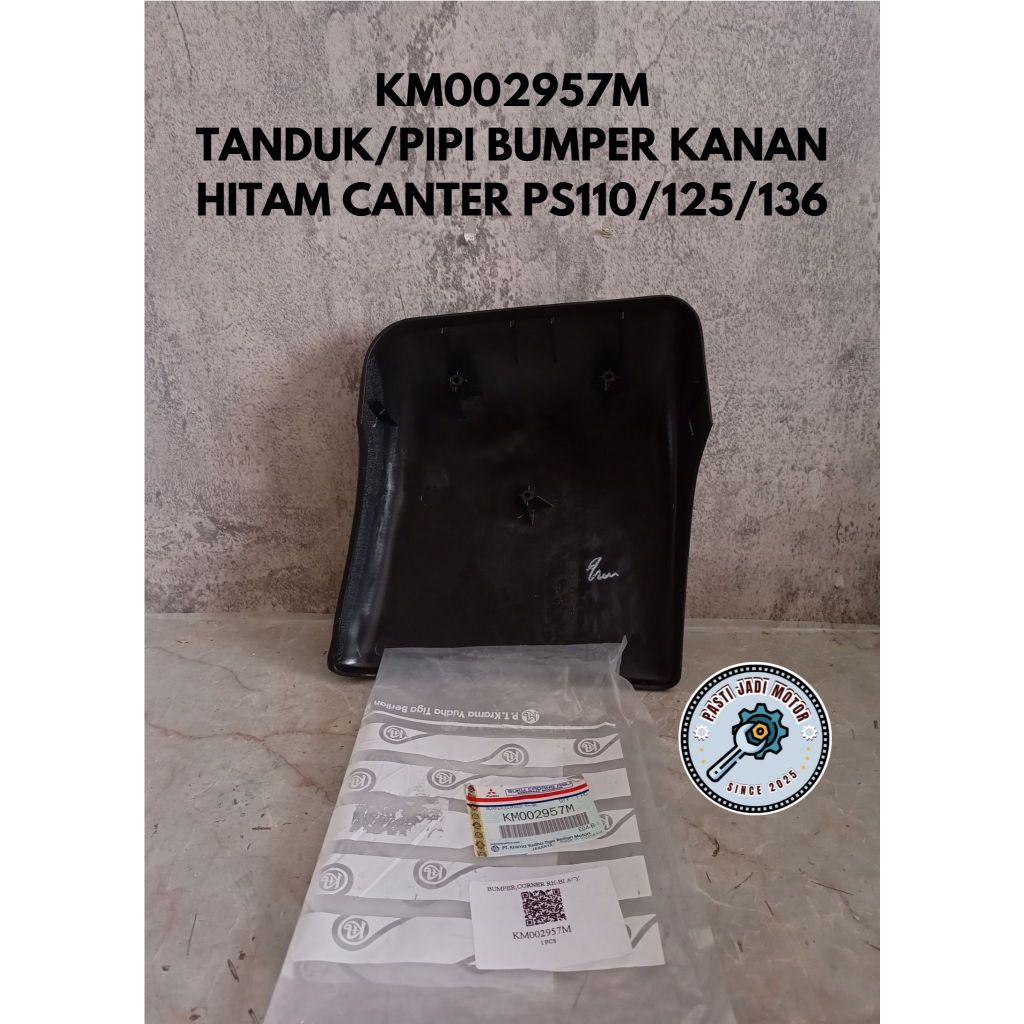 TANDUK BUMPER BEMPER PS125 PS110 CANTER KM002957M ORI ASLI - KANAN RH