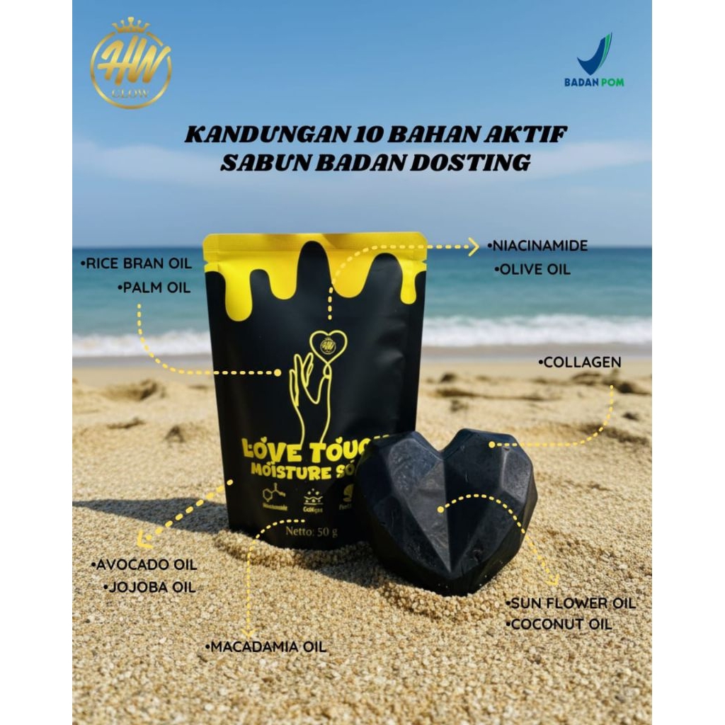 SABUN DOSTING HW GLOW MENCERAHKAN