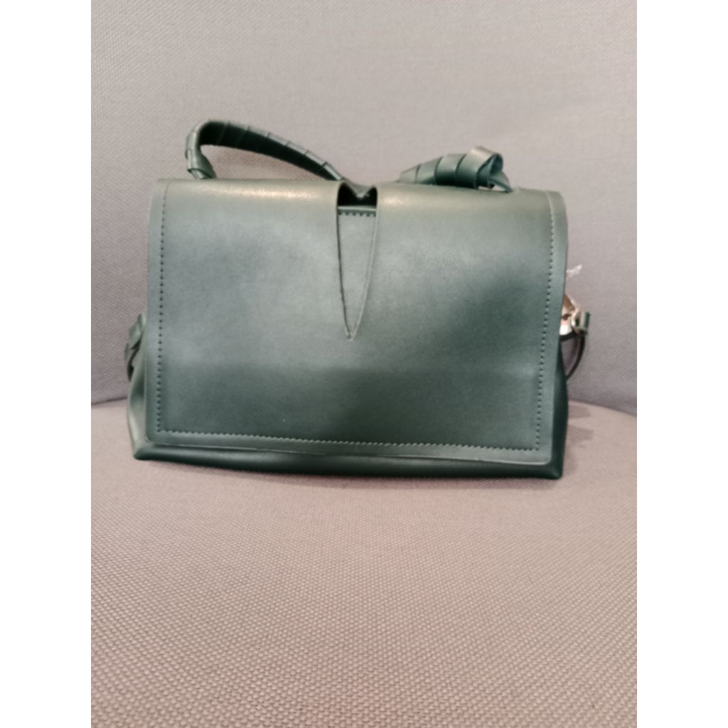 tas selempang fashion warna hijau