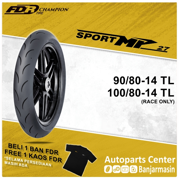 Ban FDR TL SPORT MP27 Ring 14 TL