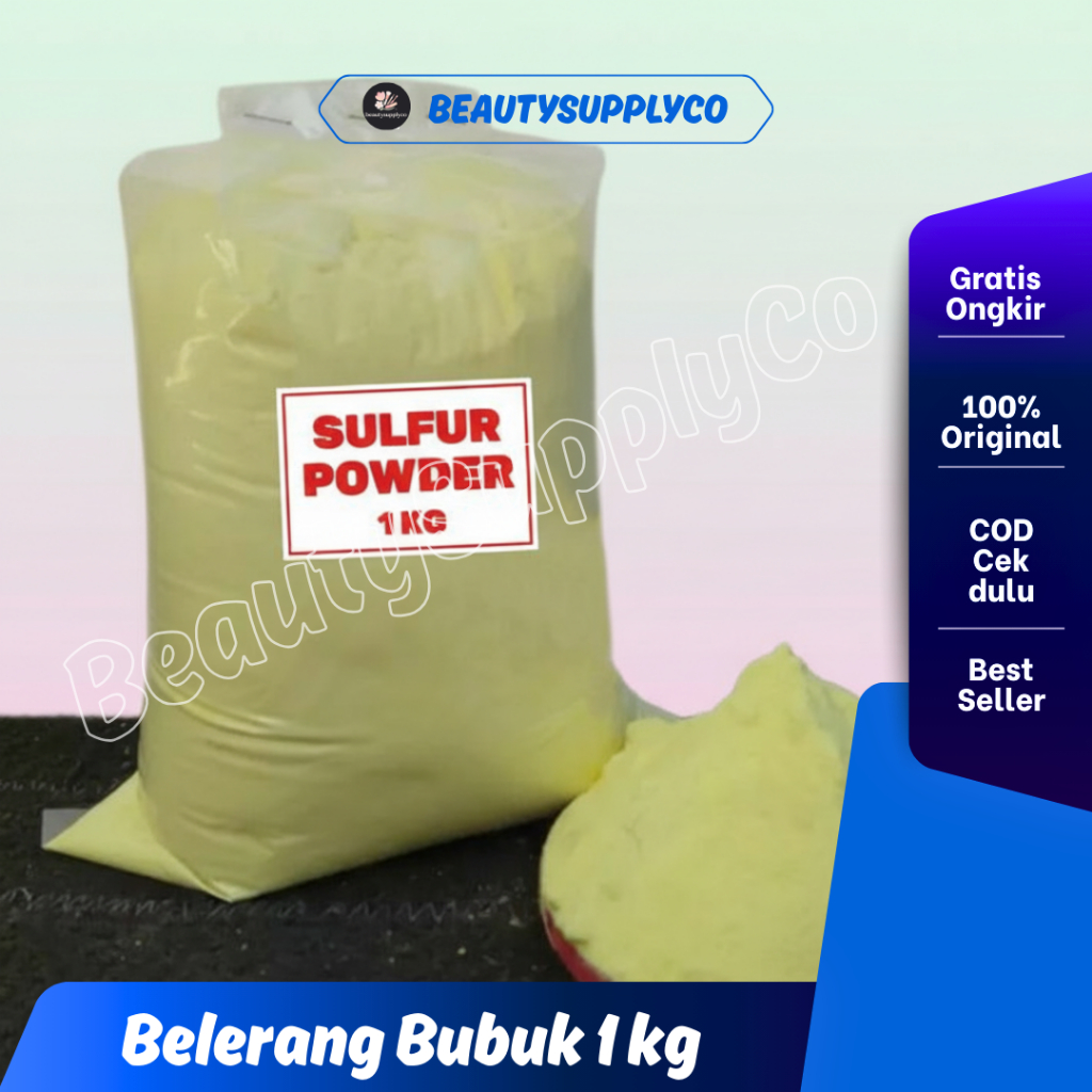 Belerang Bubuk 1 KG/ Belerang Powder