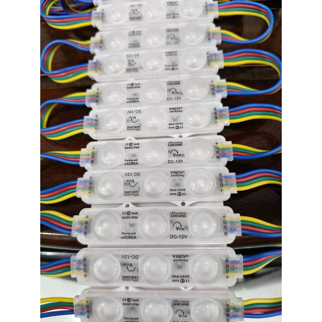 [20pcs] LED MODULE RGB DC12V 0,72W