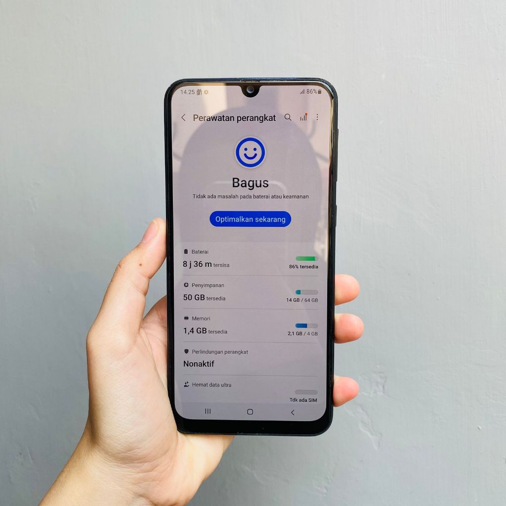 SAMSUNG M21 SECOND 4/64GB ORIGINAL GARANSI RESMI