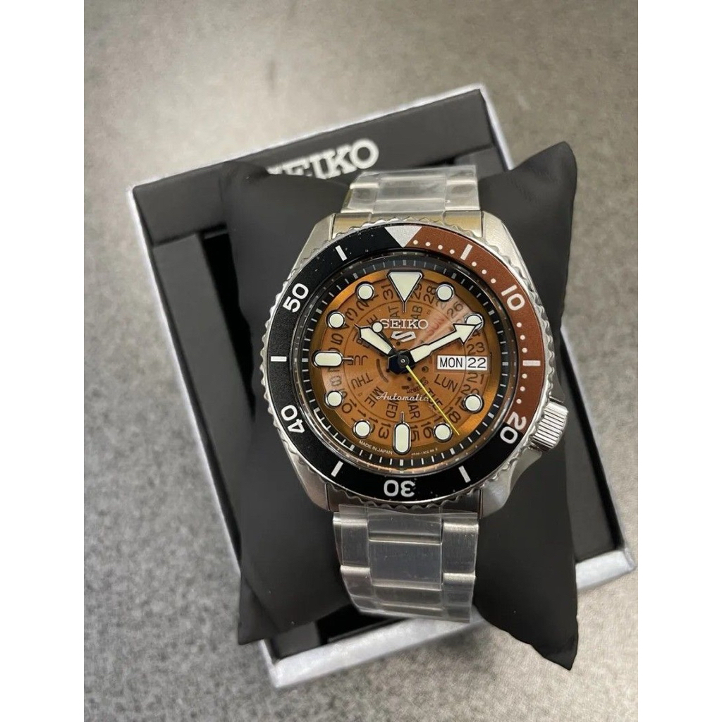 JAM TANGAN ANALOG SEIKO 5 SPORTS SRPJ47K1 / SRPJ47 / SRPJ47K TIME SONAR SKX SPORTS STYLE AUTOMATIC M