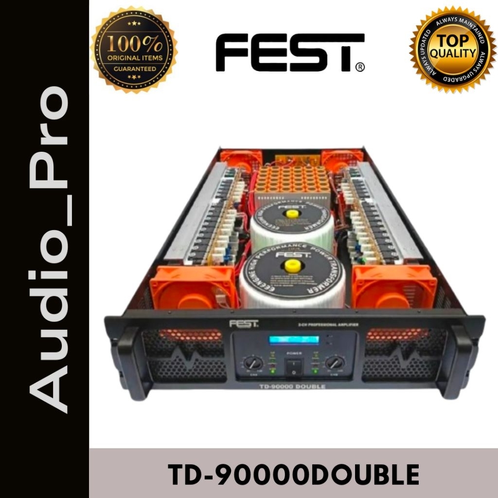 POWER AMPLIFIER FEST TD 90000 / TD90000 / TD-90000 DOUBLE ORIGINAL CLASS TD