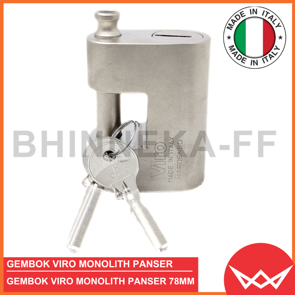 Murmer_Asix Gembok Padlock Monolith Panzer Viro Cylindrical 78Mm