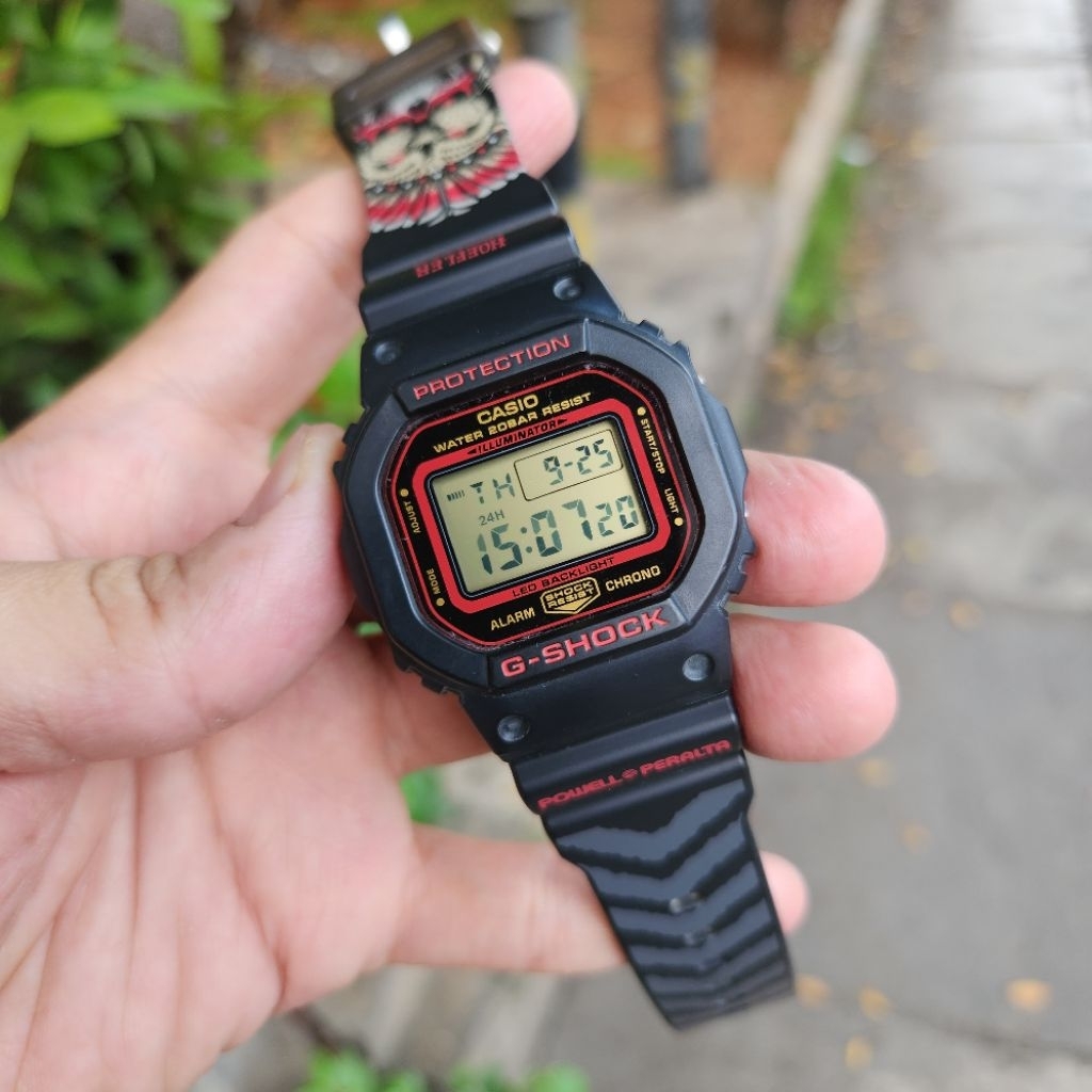 Casio G-shock X KELVIN HOEFLER DW-5600KH-1DR Second Preloved Original