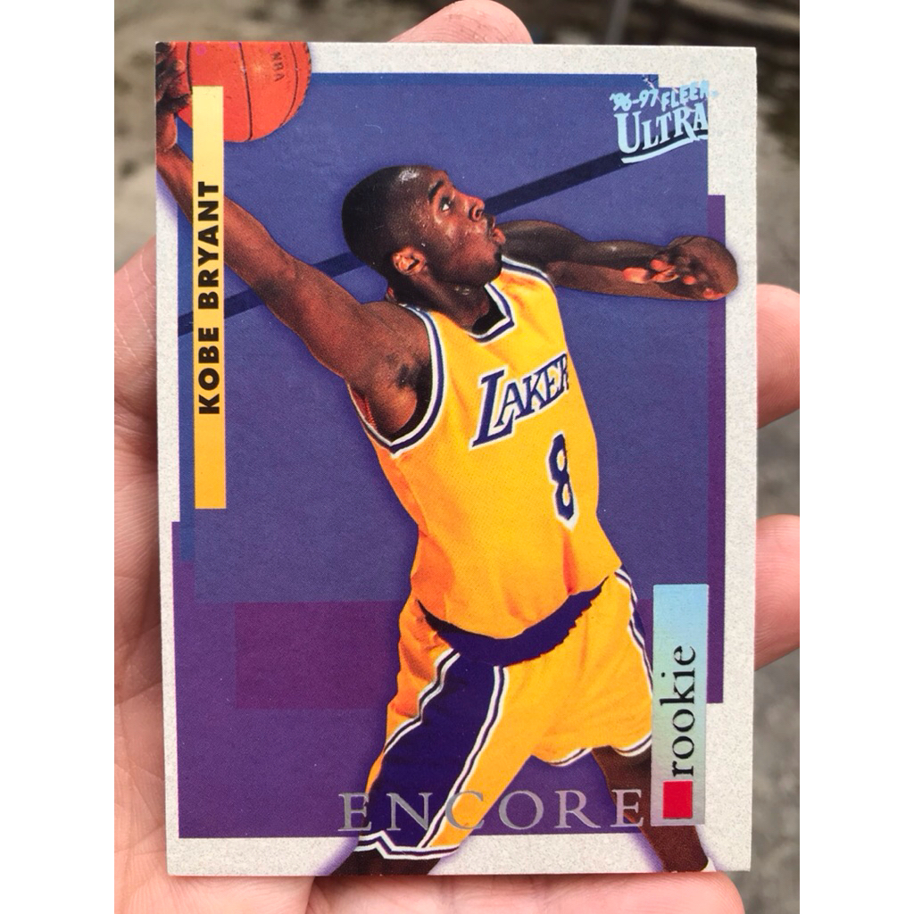 KOBE BRYANT KARTU BASKET NBA FLEER ULTRA 1996 ROOKIE ENCORE