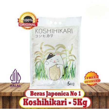 Koshihikari Beras Jepang 5KG