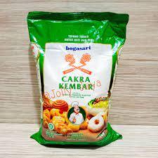 Cakra Kembar Premium/Biasa Terigu Protein Tinggi / Terigu Protein Tinggi 1kg