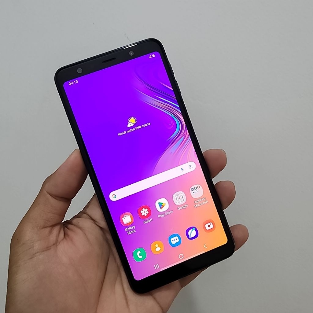 SAMSUNG A7 2018 4/64GB SEIN HP Second Murah