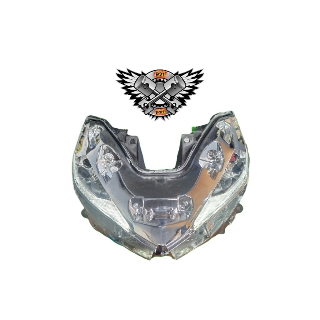 reflektor led honda vario 125 old original copotan tanpa mika