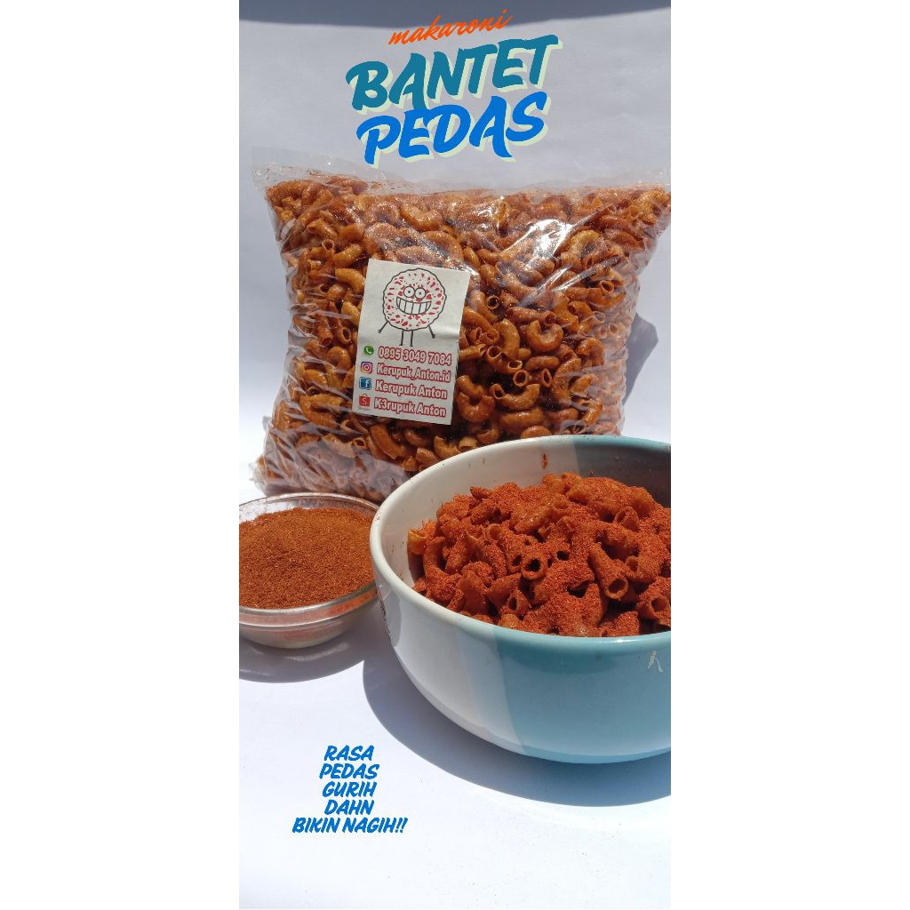 1 KG/MAKARONI BANTET PEDAS