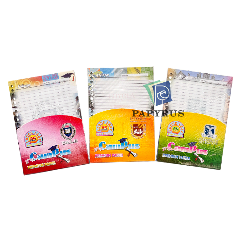 ISI BINDER KARAKTER / KERTAS BINDER KARAKTER / LOOSE LEAF A5 CAMPUS 25 LEMBAR