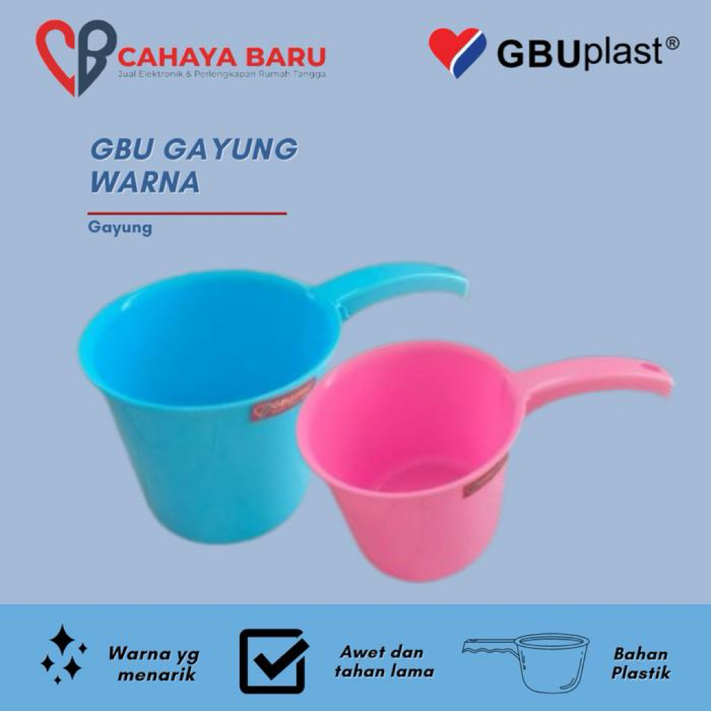 GAYUNG GBUPLAST WARNA GY-001 (WARNA RANDOM)
