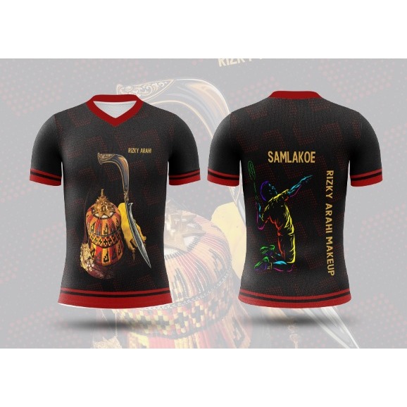 JERSEY BADMINTON SKU4D / JERSEY BADMINTON / JERSEY BADMINTON CUSTOM