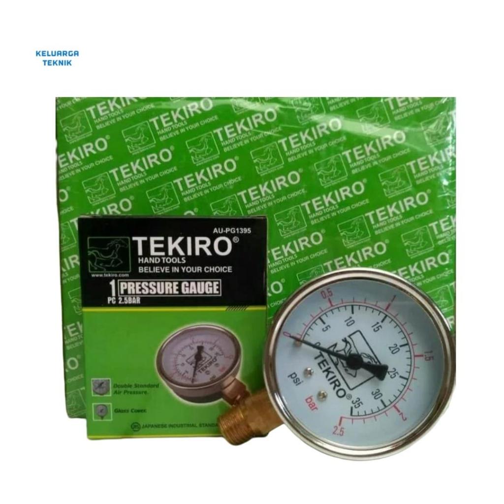 Pressure Gauge Compressor 2,5 Bar - 6 Bar Tekiro