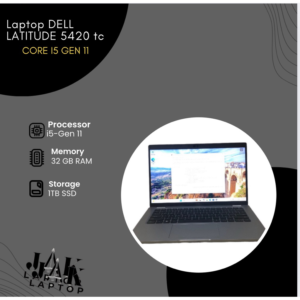Dell Latitude 5420 | Touchscreen | 14inch | Core i5 gen11 | 32/1TB