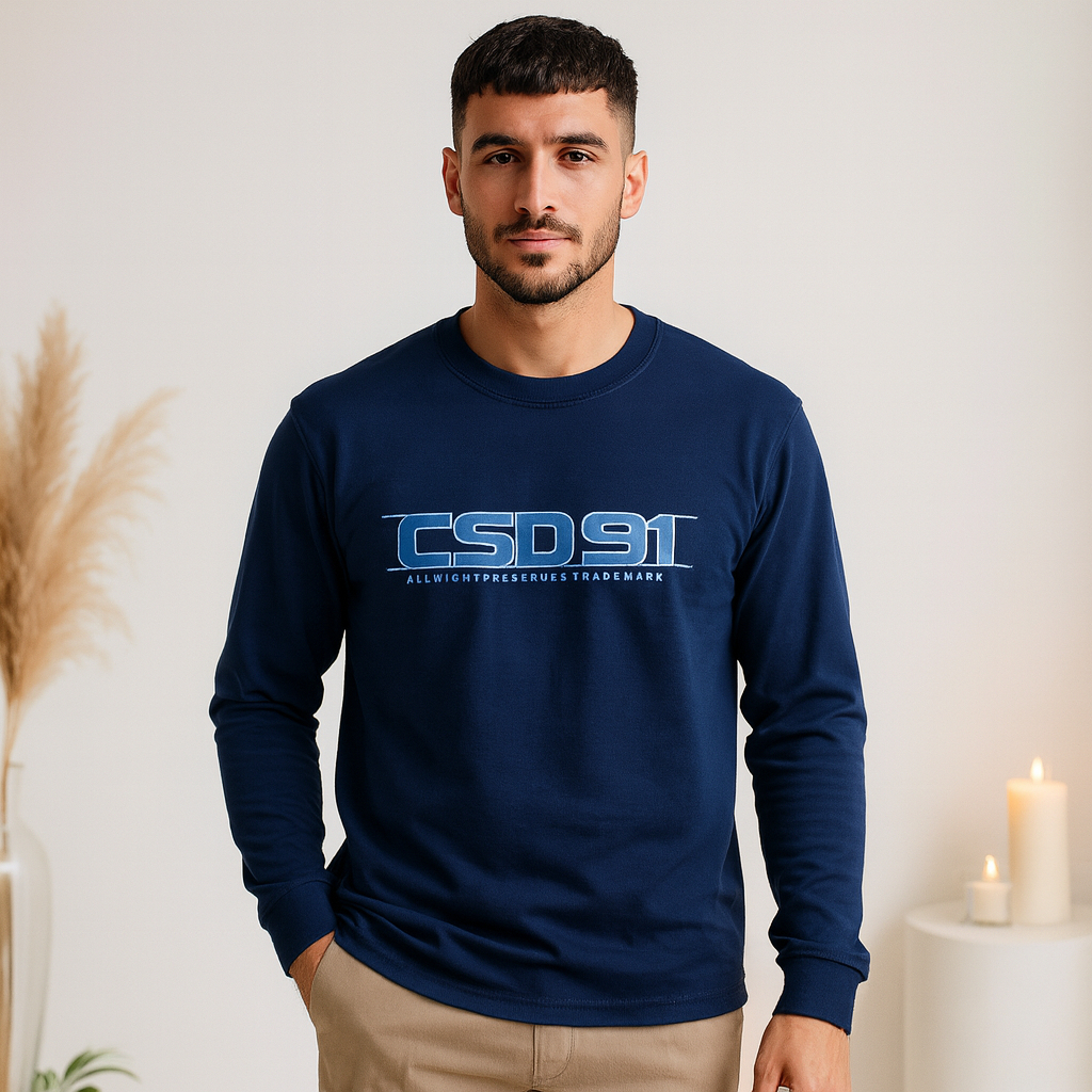 Kaos CSD Tangan Panjang Dewasa