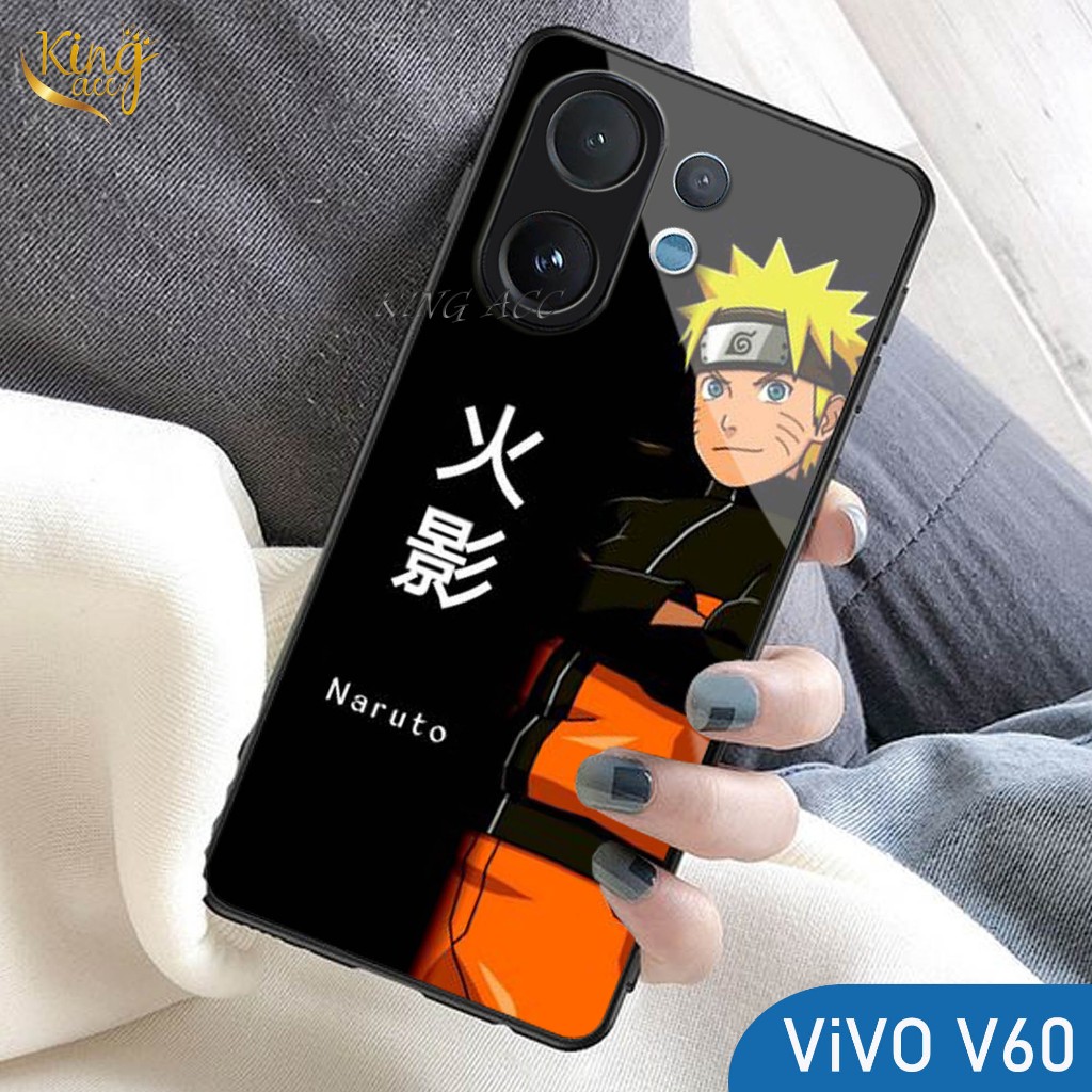Softcase Glass Glossy Untuk Vivo V60 2025 - Cassing Hp Vivo Vivo V60 2025 - Case Pelindung Hp - K55
