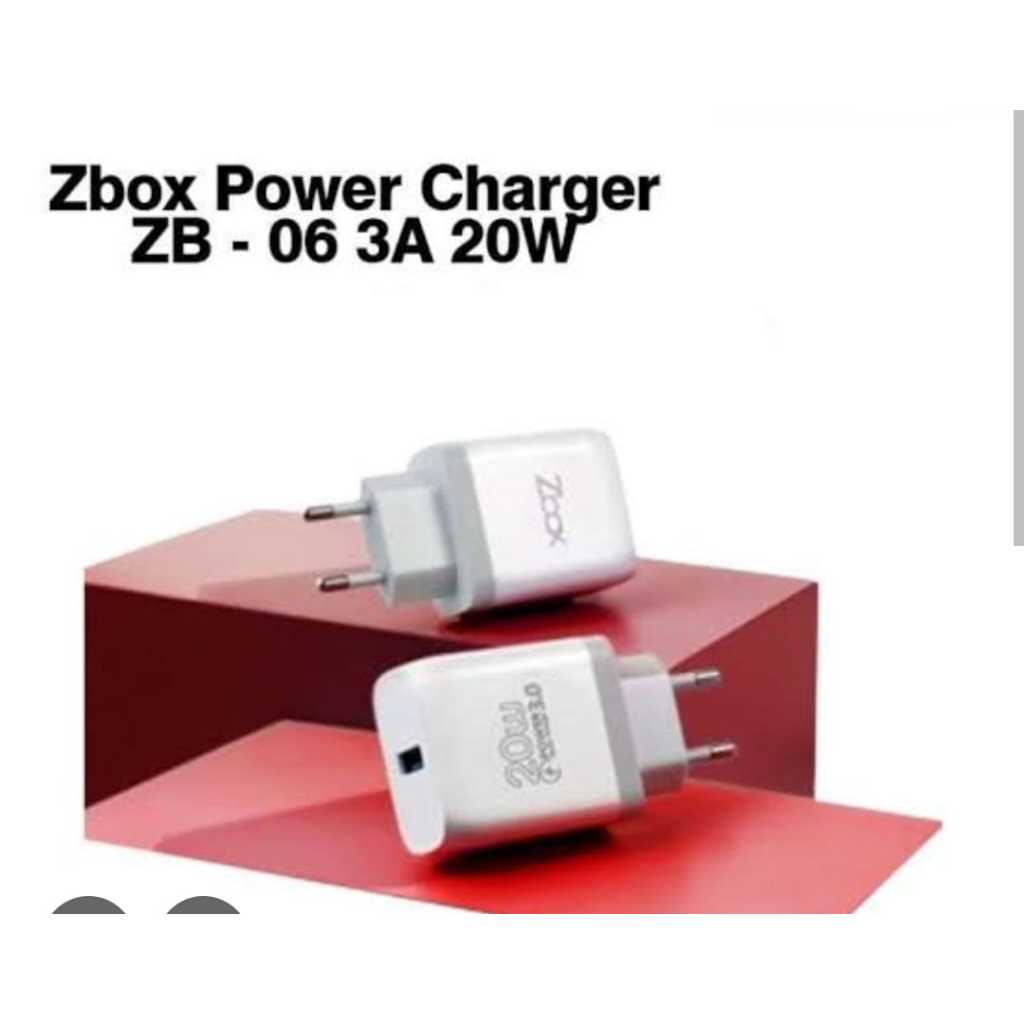 ADAPTER BATOK ZBOX ZB-06 ZB06 3A 20W QUALCOMM 3.0 FAST CHARGING