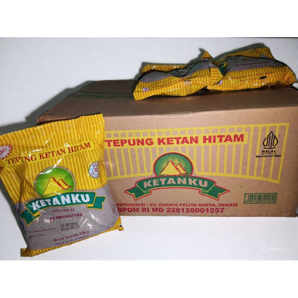1 DUS  KETANKU TEPUNG KETAN HITAM