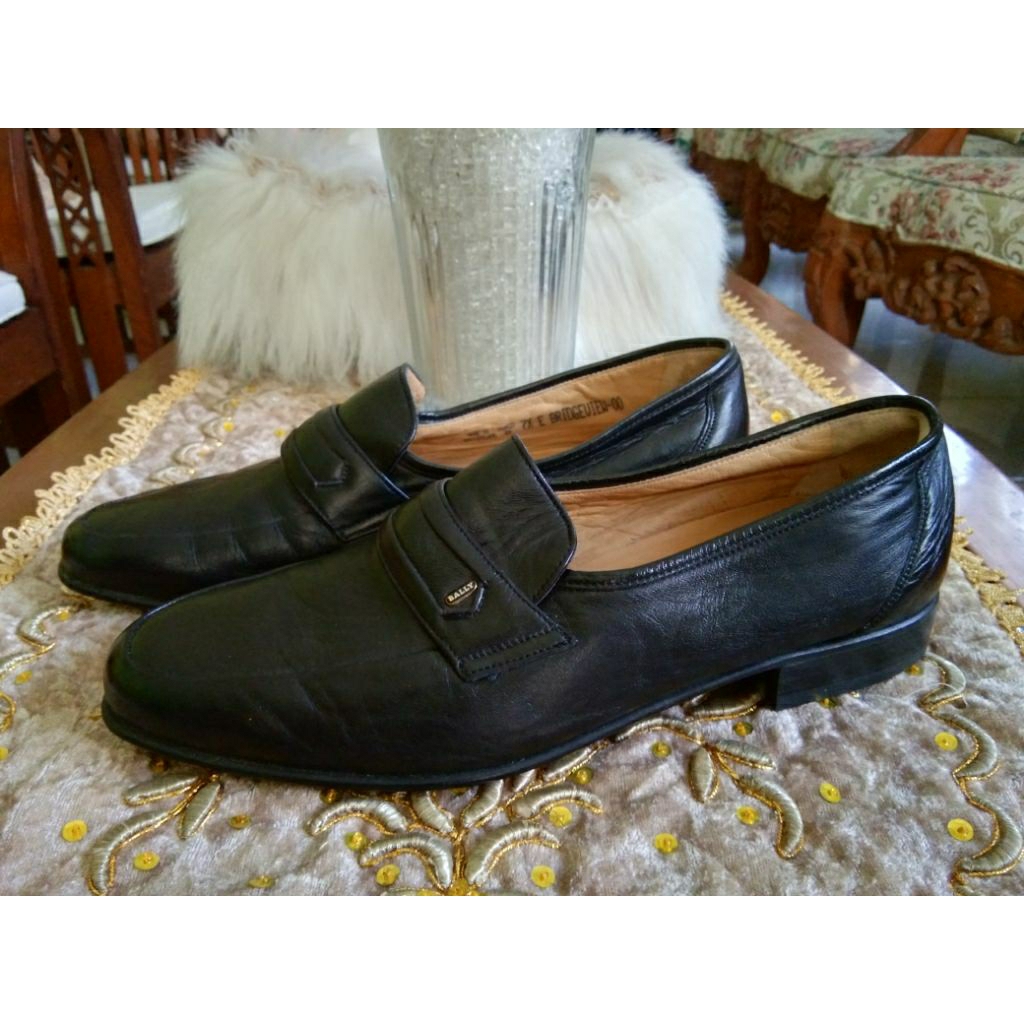 sepatu kulit asli BALLY ROTELLI KIWI boots kerja dinas harian casual resmi pantofel pdh pdl pria wan