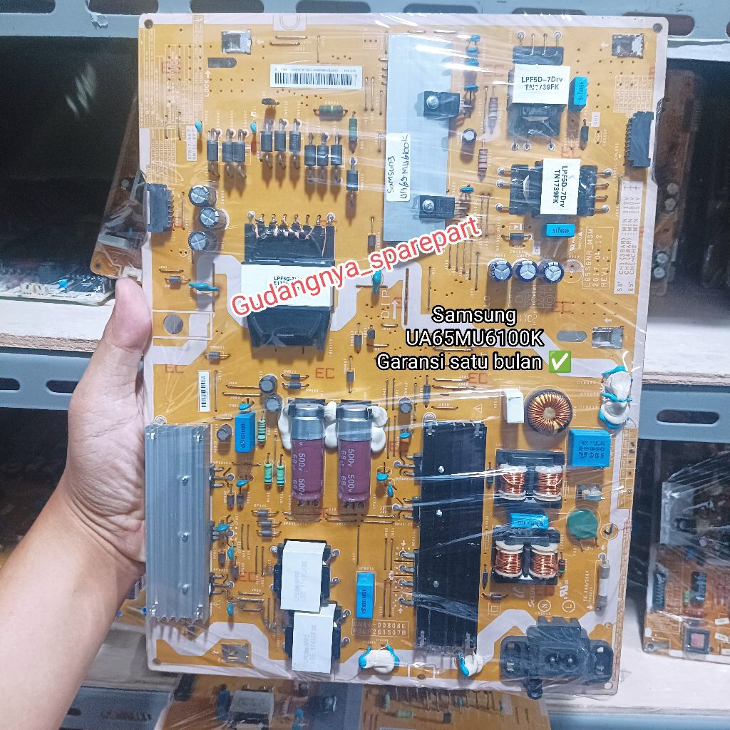 Psu SAMSUNG UA65MU6100K UA65MU6100 power supply mesin tv