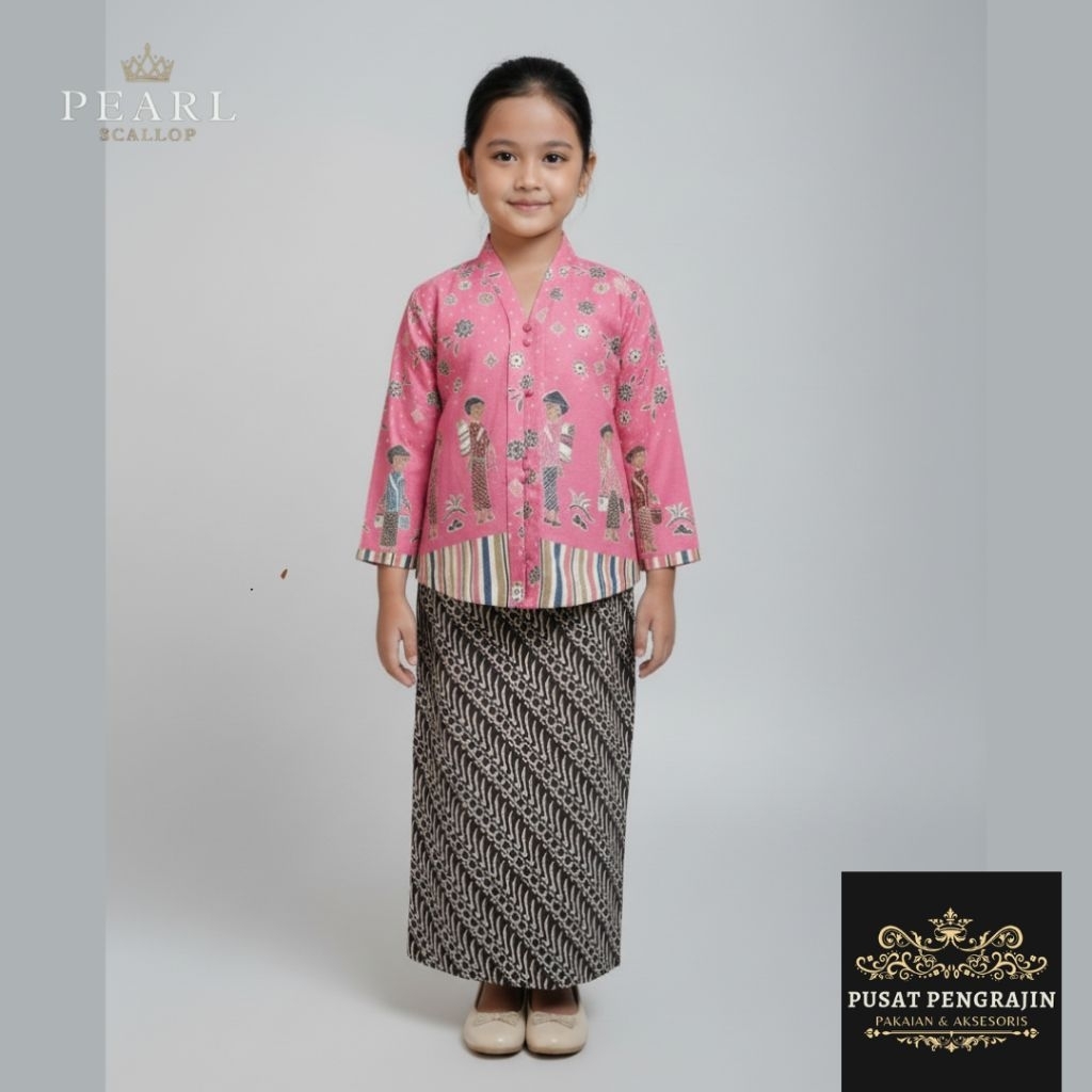 Setelan Kebaya Mbok Jamu Anak