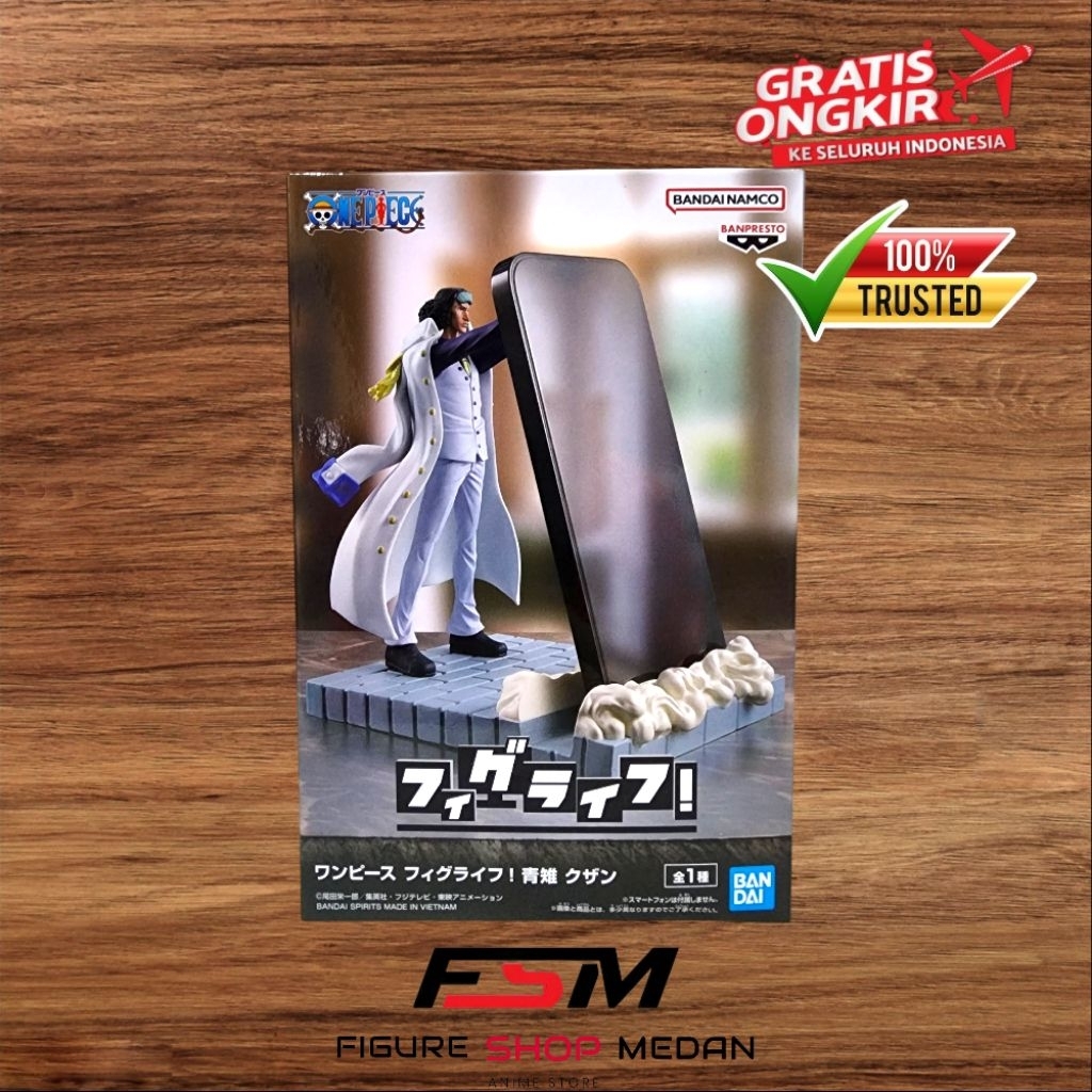Figure One Piece Figlife Admiral Aokiji Kuzan
