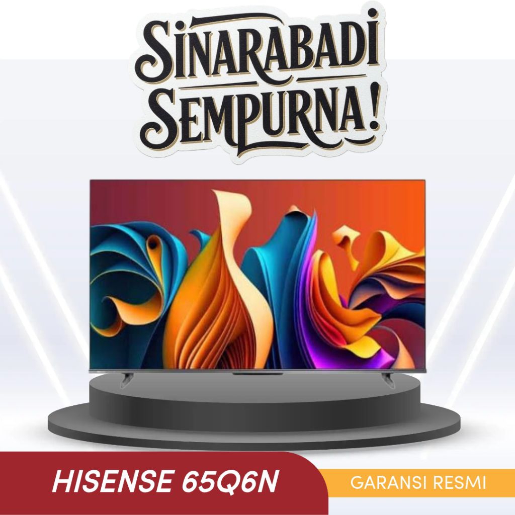 HISENSE 65Q6N QLED 4K TV 65inch
