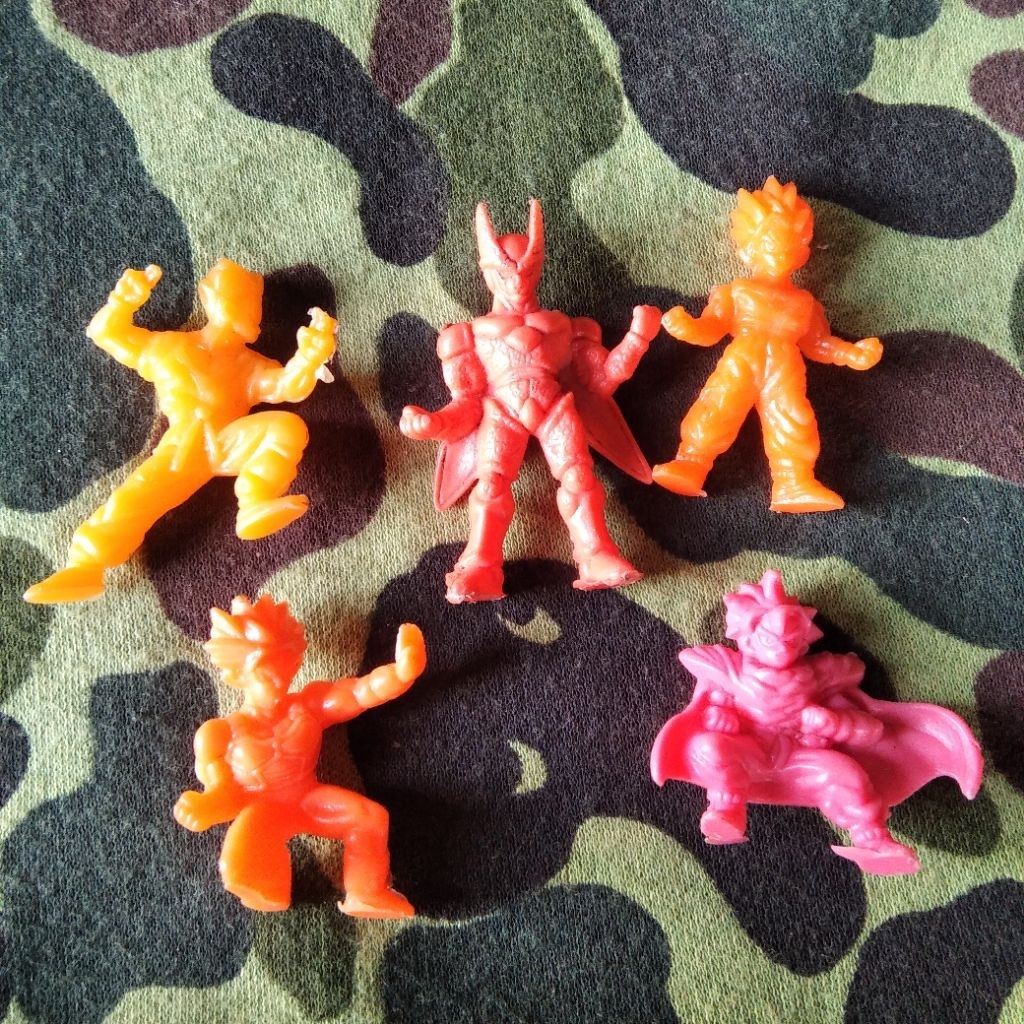minifigure jadul dragon ball oranye figure jadul figure plastik jadul goku vintage plastic figure dr