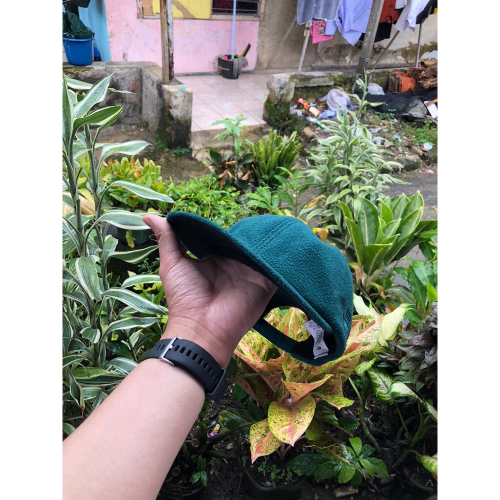 Nike Fit Vintage Fleece Green Cap