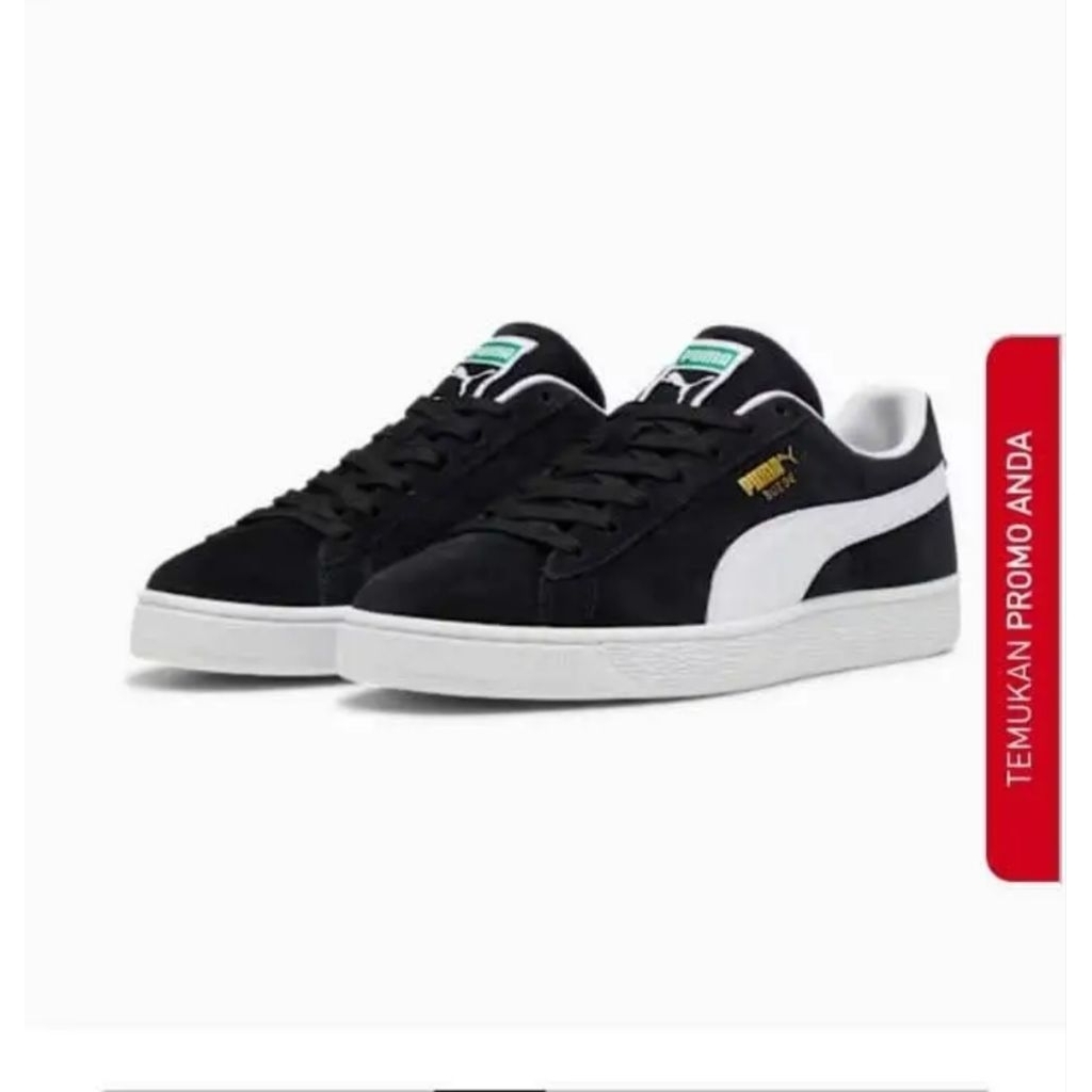 Puma suede BLACK WHITE