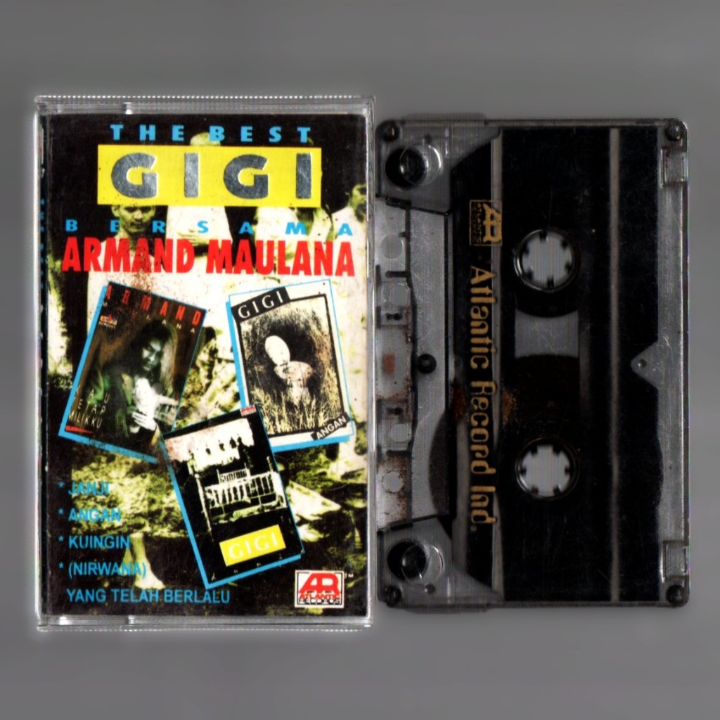 Kaset Pita Band Indonesia - Album Gigi // The Best GIGI Bersama Armand Maulana // Kilas Balik - Tape