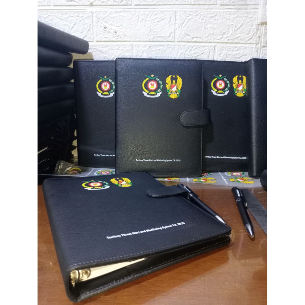 custom buku agenda/buku harian kerja/binder/notebook/cetak logo