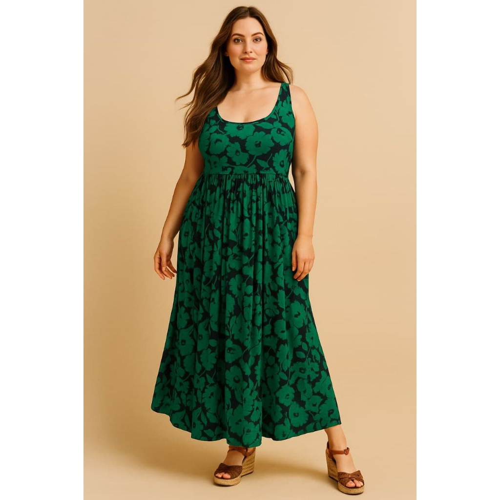 LONG DRESS BIGSIZE JUMBO AMAZON ESSENTIALS